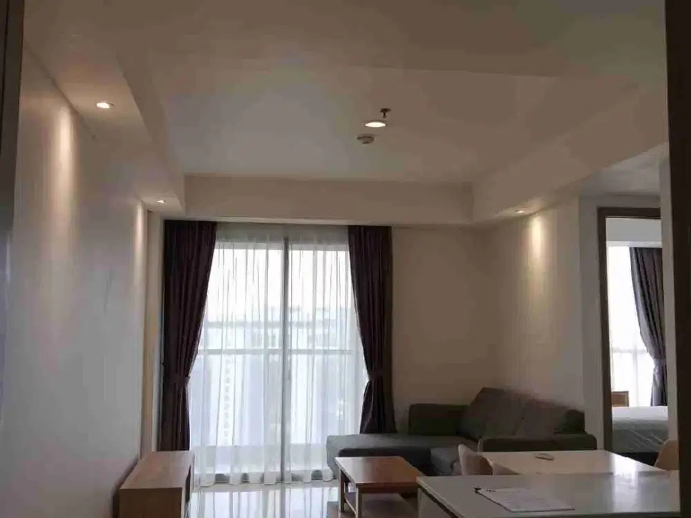 Disewakan Apartemen Gold Coast Pik Tower Atlantic Lt 31 luas 90 m2 Type 2 +1 br full furniture siap huni!! Survei segera yuk!! Net price ya!!