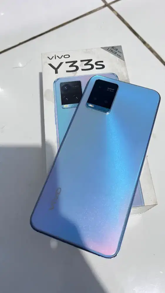 VIVO Y33S 8/128 GB Lengkap ORI