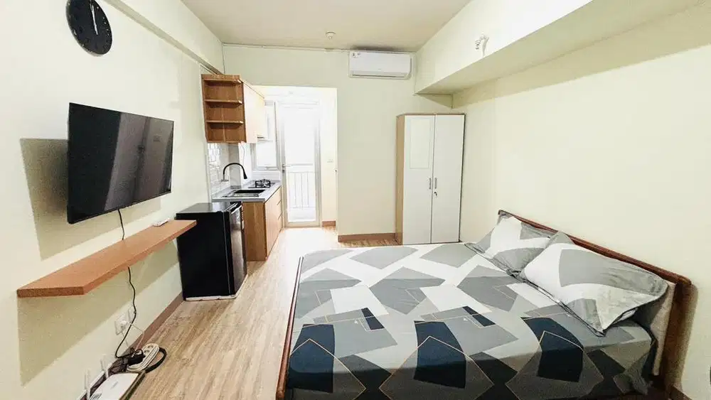 Disewakan Apartement Studio Fully Furnished Baru!