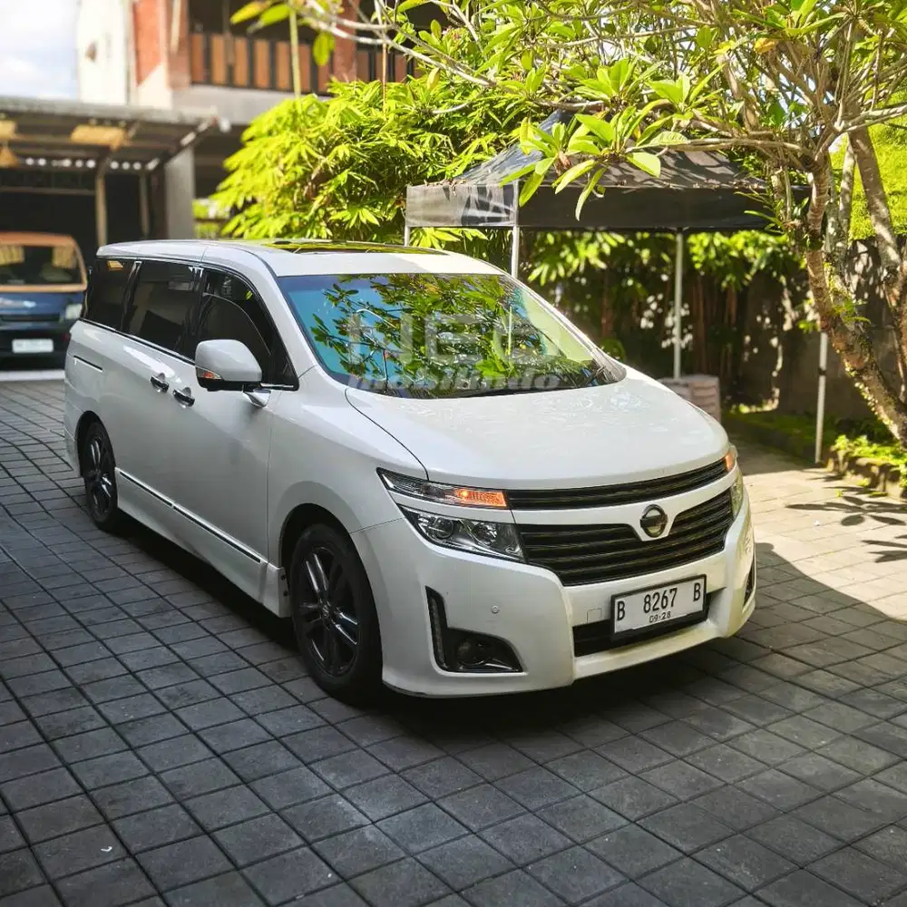 [ Garansi Mesin Matic ] NISSAN ELGRAND V6 3.5 HWS 2013 PUTIH