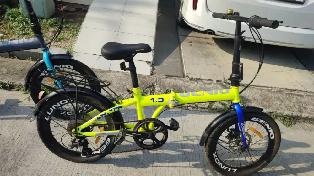 Sepeda lipat 20inch genio lunox 1.0