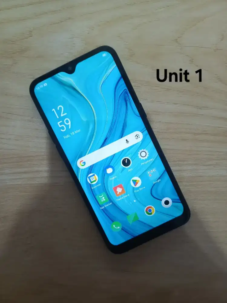 Oppo A1k 2/32 Warna Hitam Normal 100% HP Bekas Handphone Second Murah