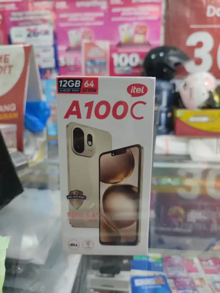 Itel A100C ram 4+8/64gb new garansi resmi Indonesia