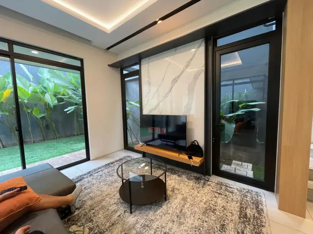 Rumah Aesthetic Minimalis Modern KBP Nayapati Siap Huni Full Furnished SHM Luas & Nyaman