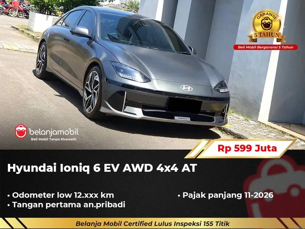 [ LOW KM 12RB ] Hyundai Ioniq 6 EV AWD 4x4 2023/2024