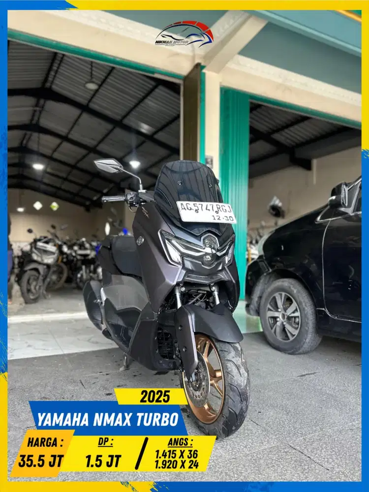 YAMAHA NMAX TURBO 2025 PLAT AG MURAH LURR HIKMAH MOTOR KEPUH MALANG
