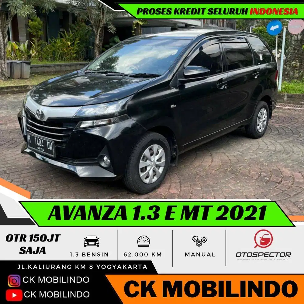 Toyota Avanza E Manual 2021 Plat H ORISINIL DP Minim Kredit Murah