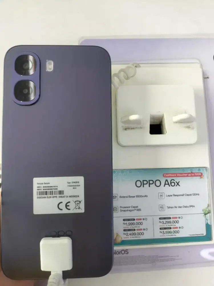 Oppo a6x bisa dicicil