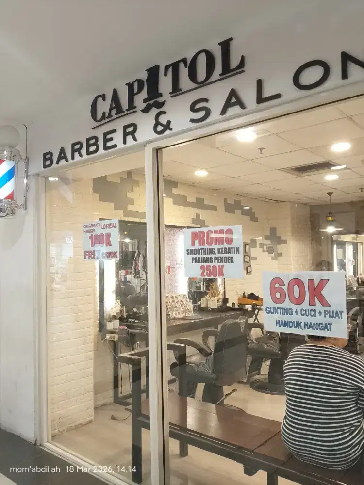 dibuka lowongan kerja untuk capster dan stylish