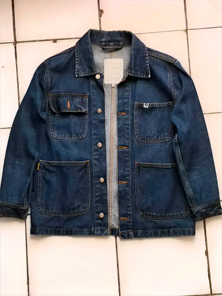 Vears Jacket Chore Coat Montez Medium Stone Washed