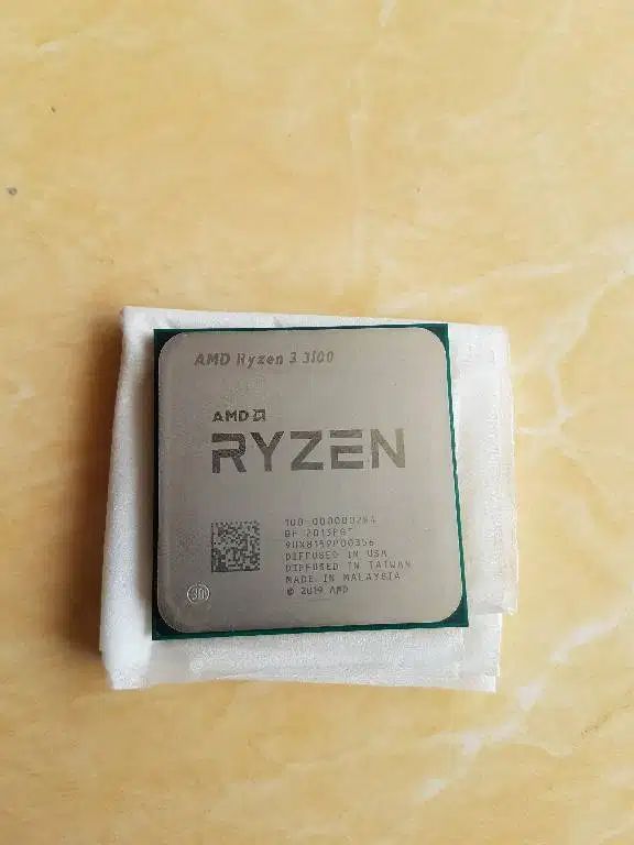 Processor AMD AM4 Ryzen 3 3100 8 cpu speed to 3.9Ghz Matisse pcie 4.0