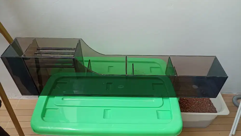 Filter talang kaca chinese style 100cm bekas