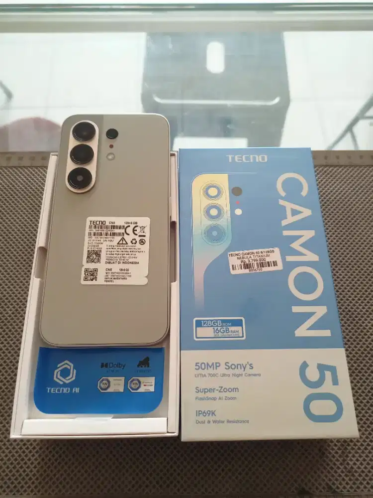 Camon 50 8/128 new garansi 1thn