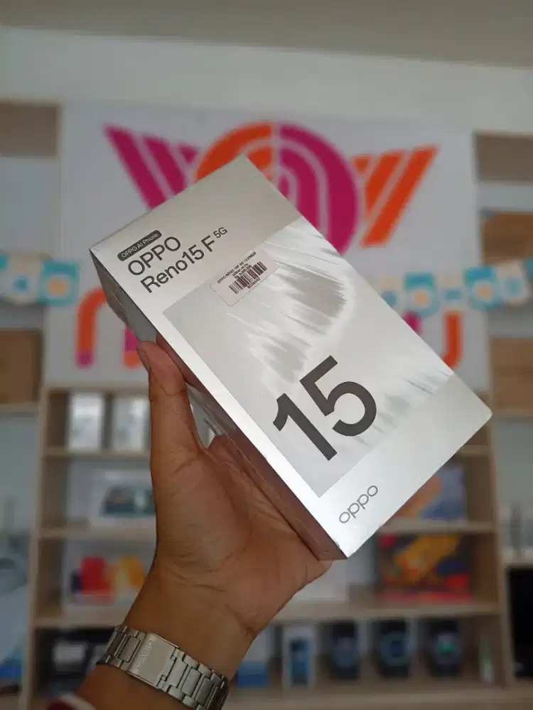 Oppo reno 15f 5g 12/256 new garnsi resmi 1thn