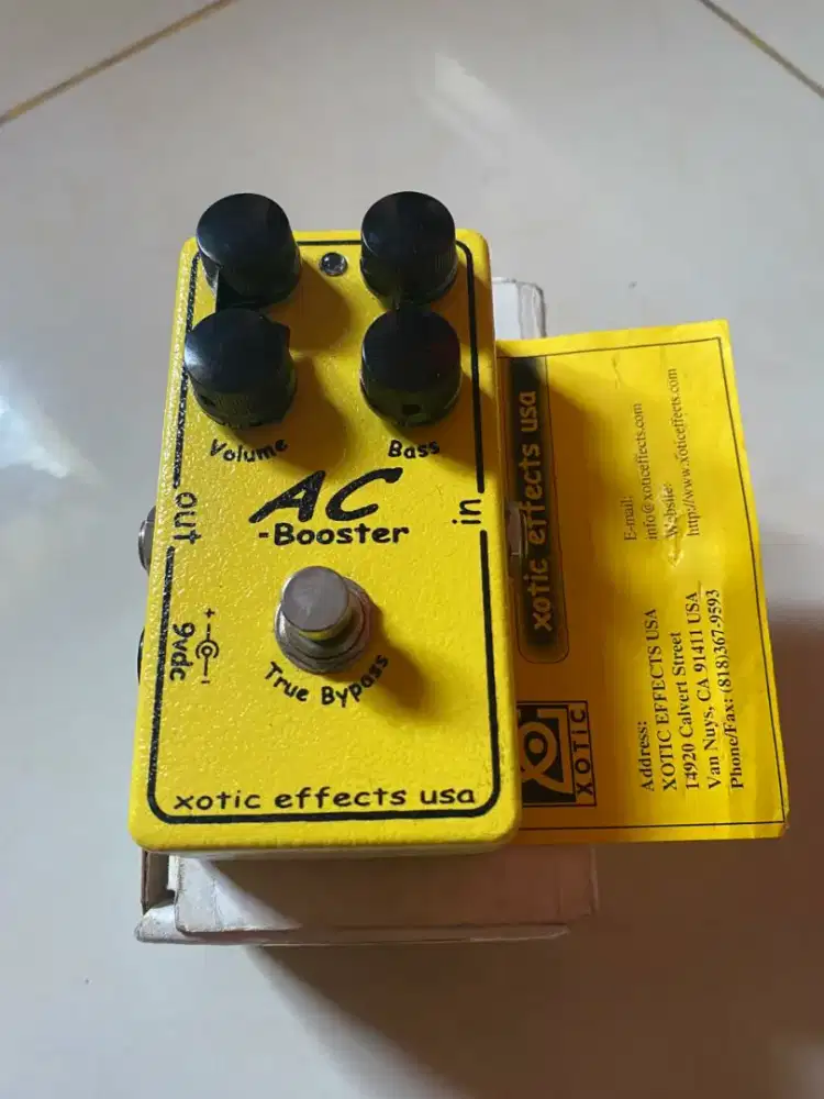 Xotic ac booster