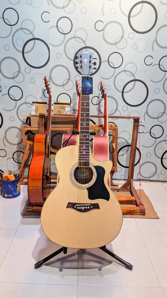 Gitar Akustik Taylor Premium Baru