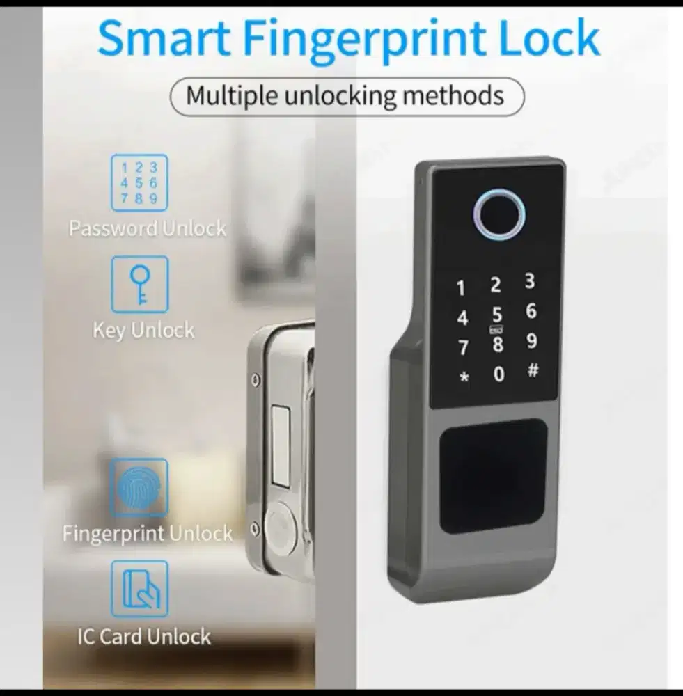 Smartdoor Lock Fingerprint Wifi