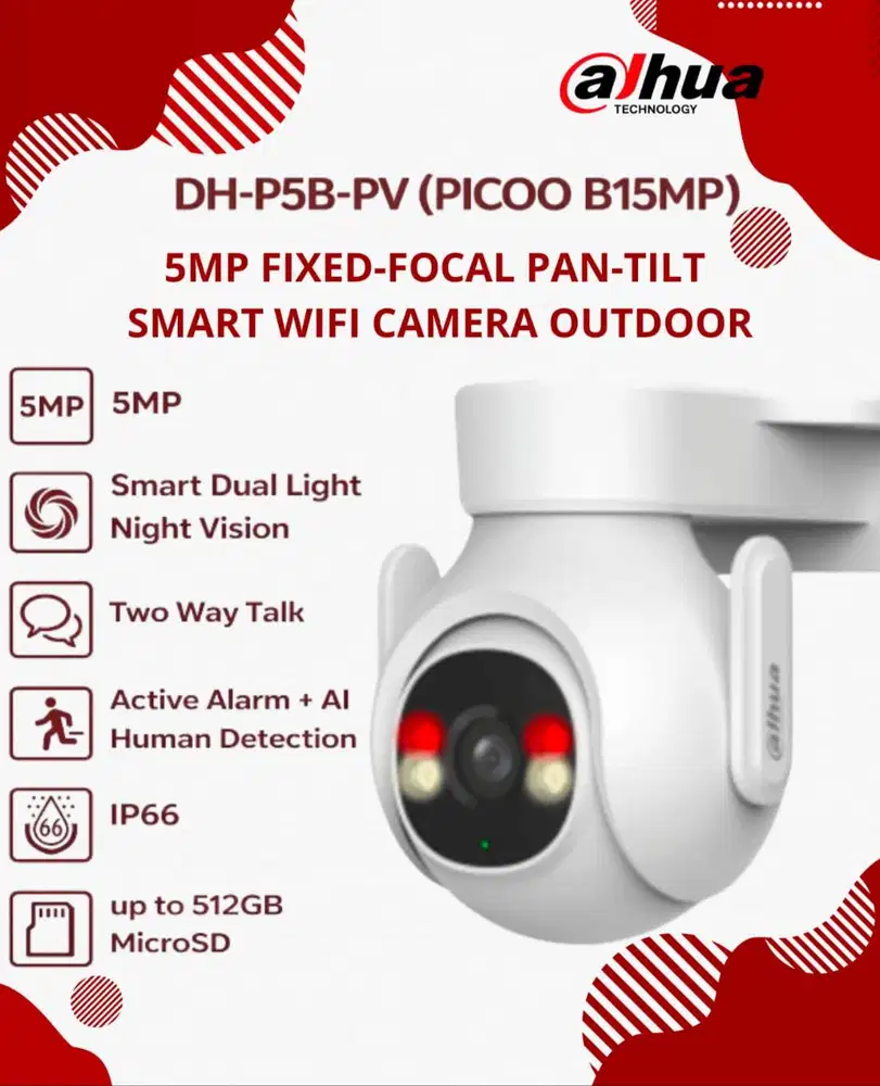 IpCam Dahua Picoo 3MP dan 5MP Kamera Outdoor