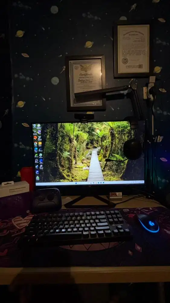 PC GAMING RTX 4060 Ti | i5 12400F | RAM 32GB | SIAP PAKAI STREAMING