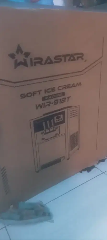 Mesin Soft Ice Cream 3 Tuas Wirastar Second