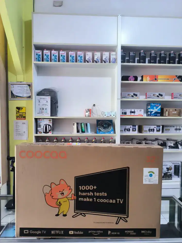 Tv Coocaa Google 32Z55 32Inch Terbaru & Bergaransi Resmi