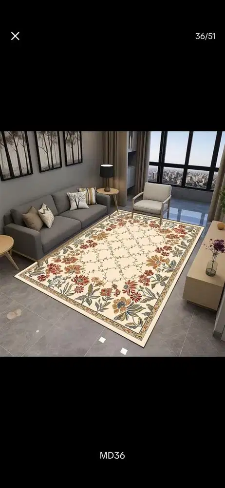 Jual karpet masih baru, uk 200x300