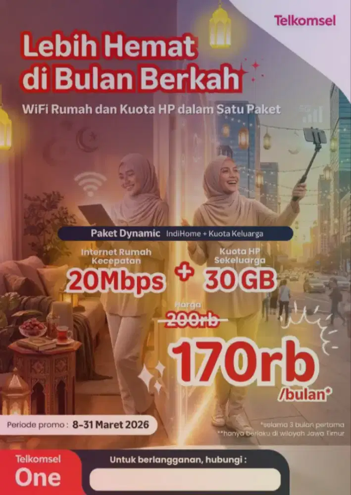 Promo wifi lebaran termurah!