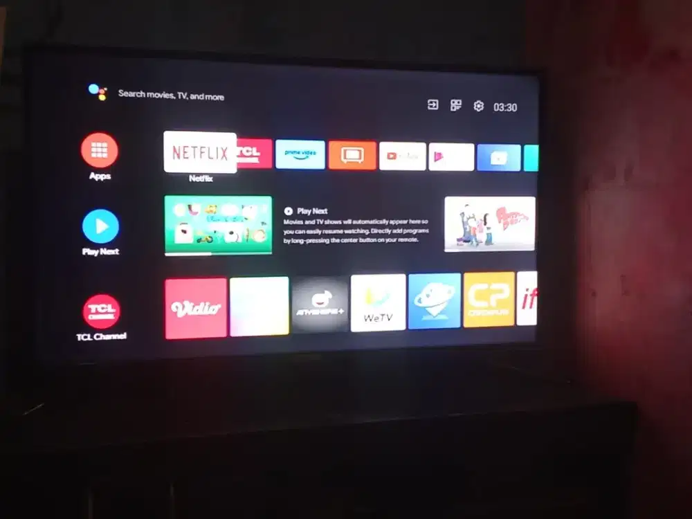 Jual tv LED TCL 40 inch, android digital