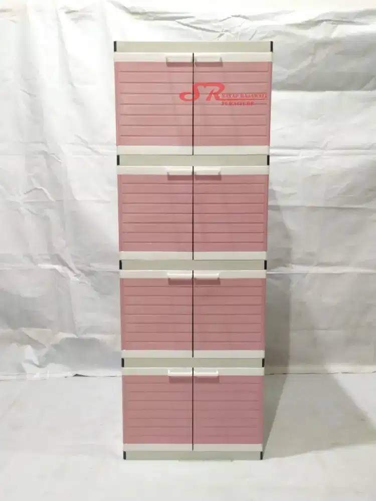 Lemari Plastik Club Mini Susun 4 Murah Area Jogja (dwi)