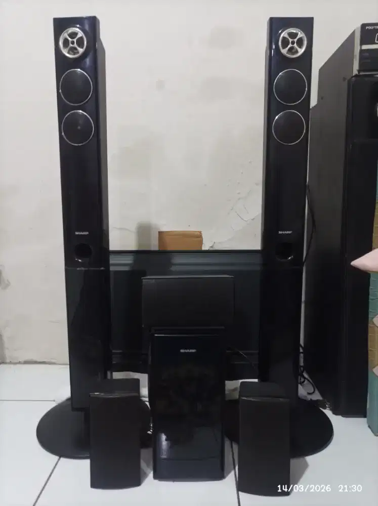 Speaker ex hometheater sharp 1 set
