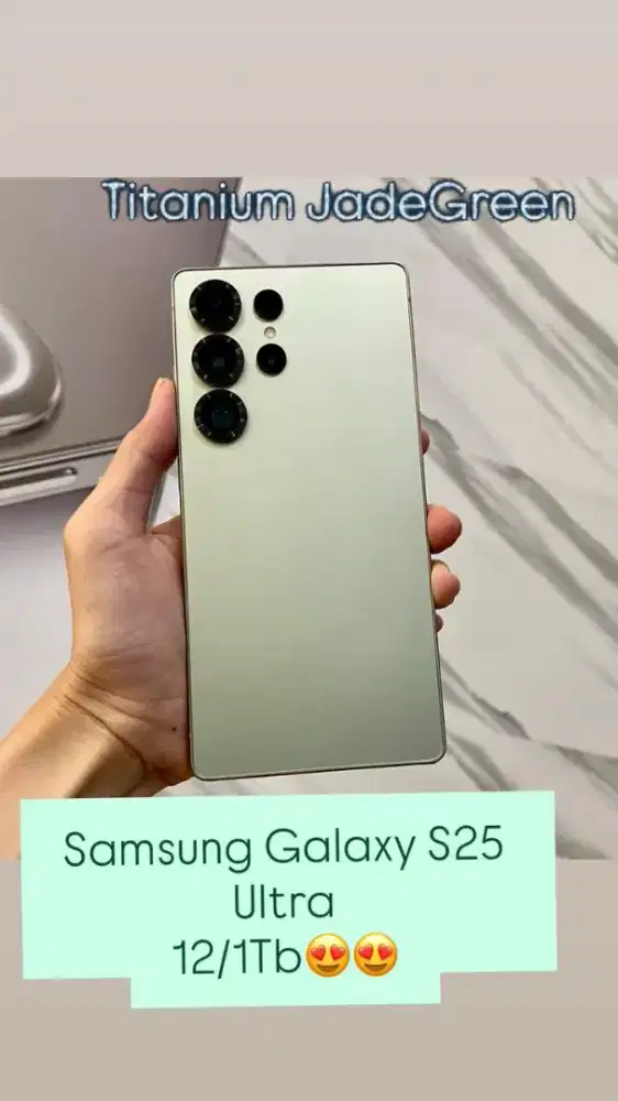 Samsung galaxy S25 ultra 12/1TB green