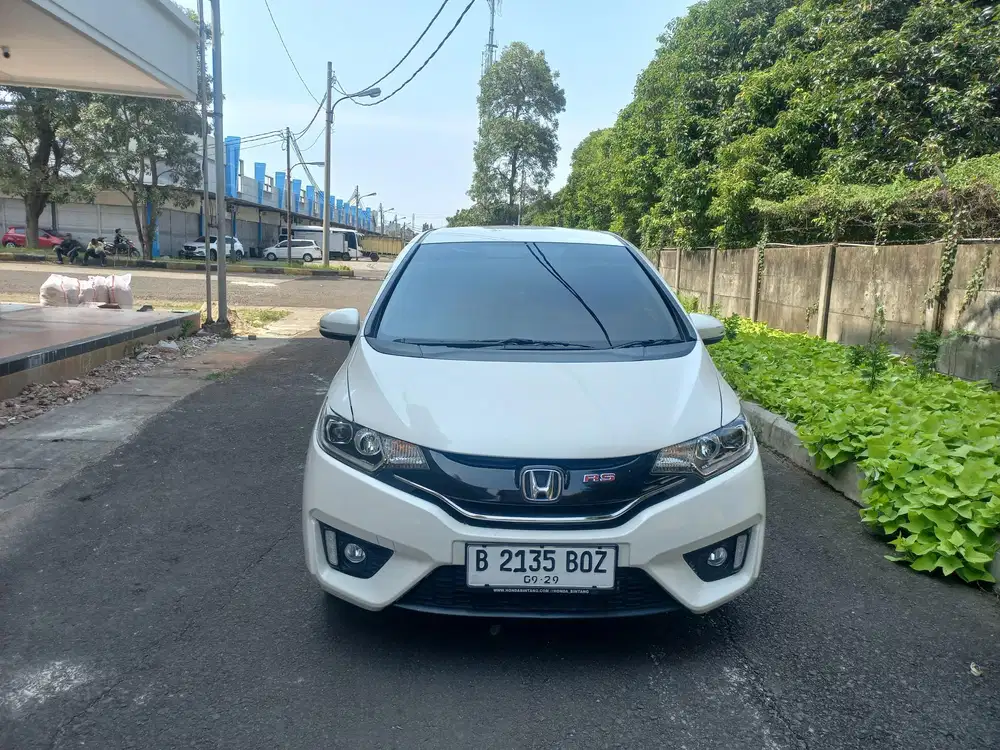 [KM 28RB RECORD] Honda Jazz RS AT 2017, Putih