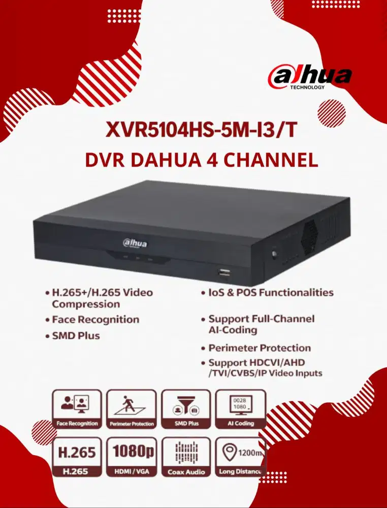 DVR DH-XVR5104HS-5M-I3/T
