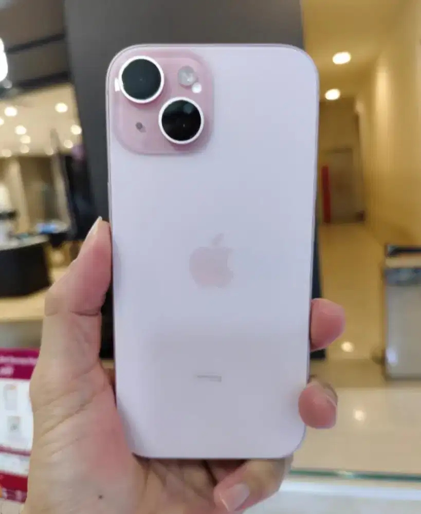 Hp second iphone 15 128gb pink ibox fullset