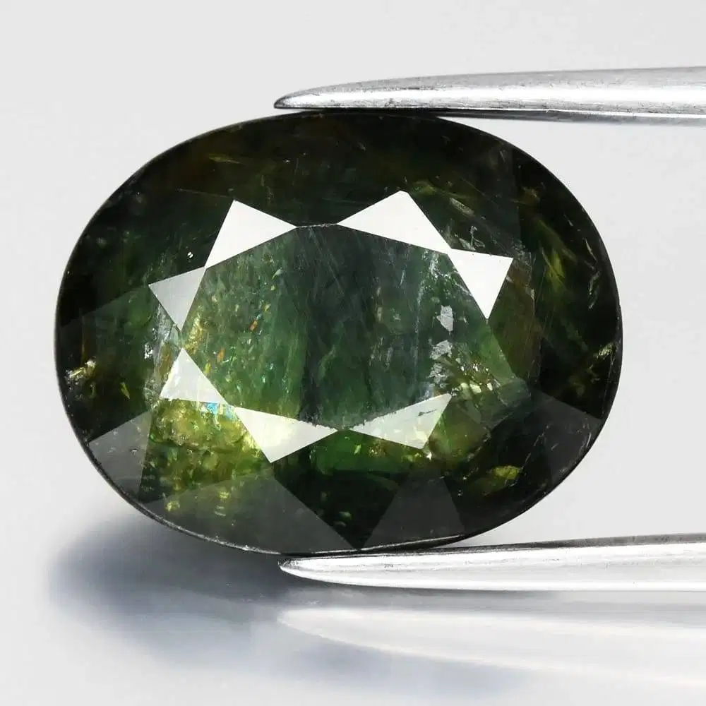 Natural Bi Color Sapphire Blue Green