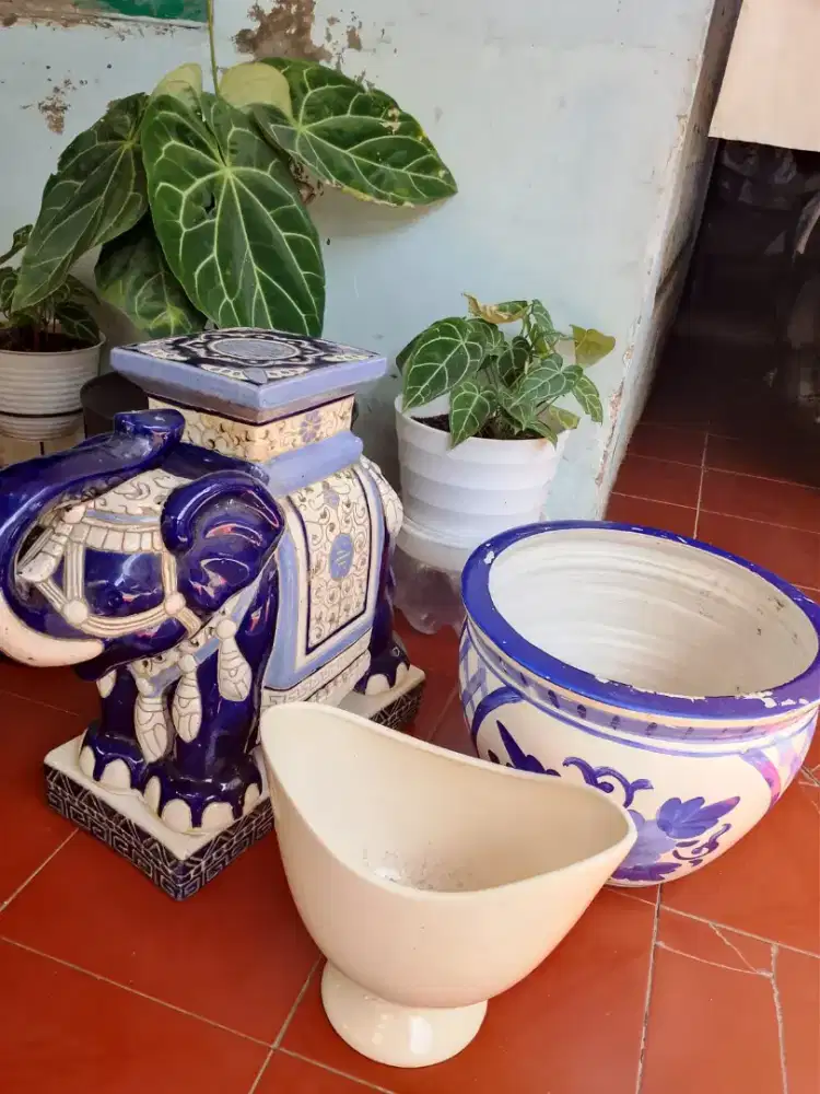 Jual pot buat pajangan masih bagus semuanya