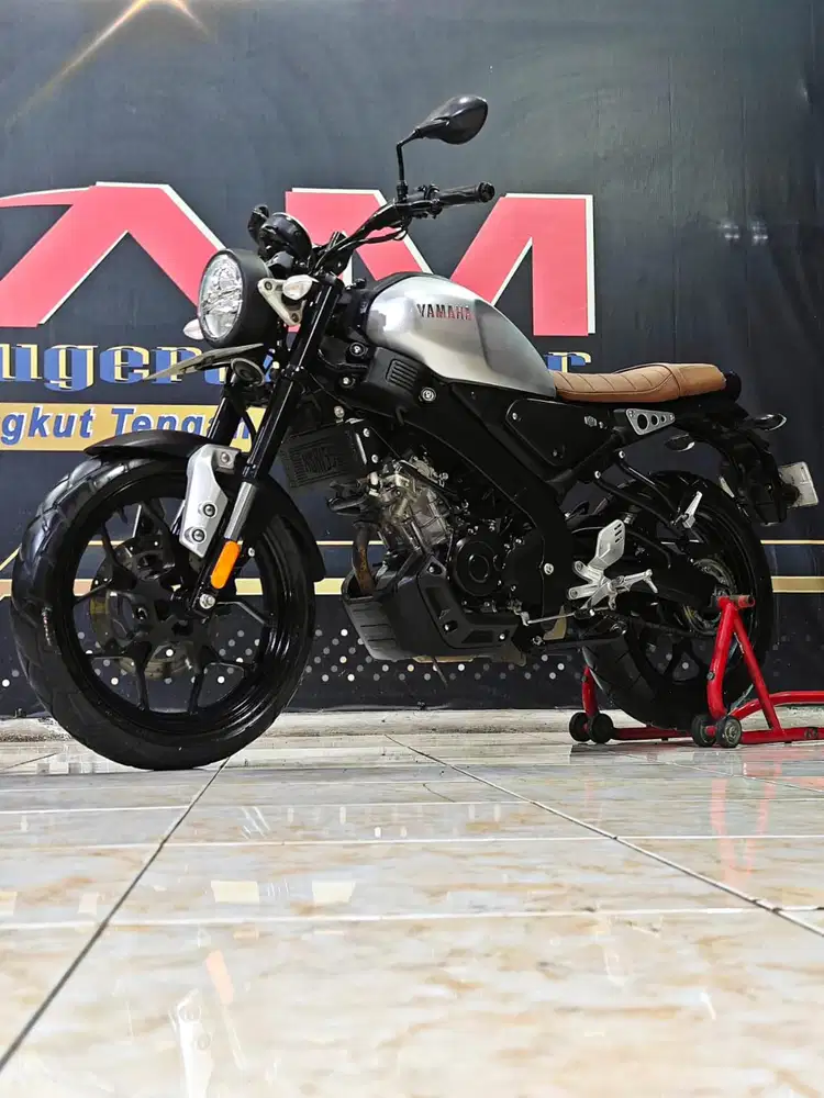 Yamaha XSR 155 VVA TH 2021 odo 10rb mulus no minus