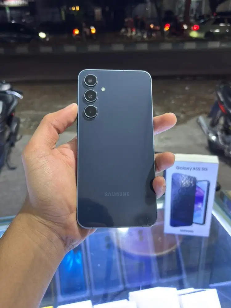 SAMSUNG A55 5G Ram 8/256, Kondisi Mantap, Bergaransi.