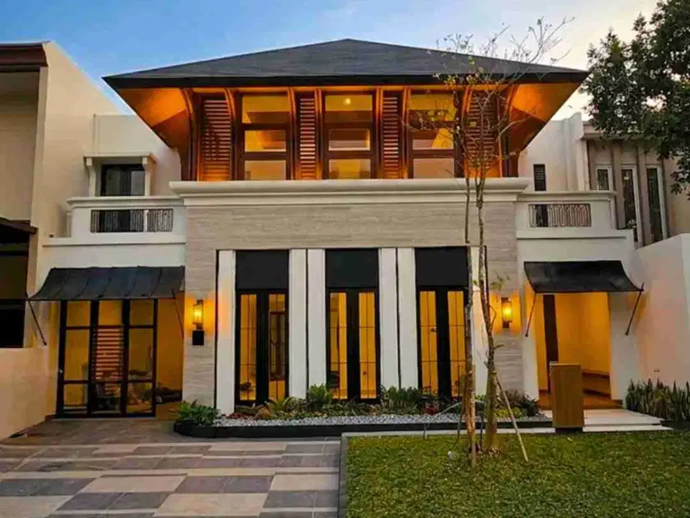 DIJUAL RUMAH MEWAH DG BACKYARD, OPTIONAL SWIMMING POOL , BINTARO TANGSEL