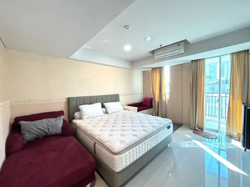 Disewakan Per6bulan Dan Tahunan Apartemen Springhill Terrace Type Studio Furnish