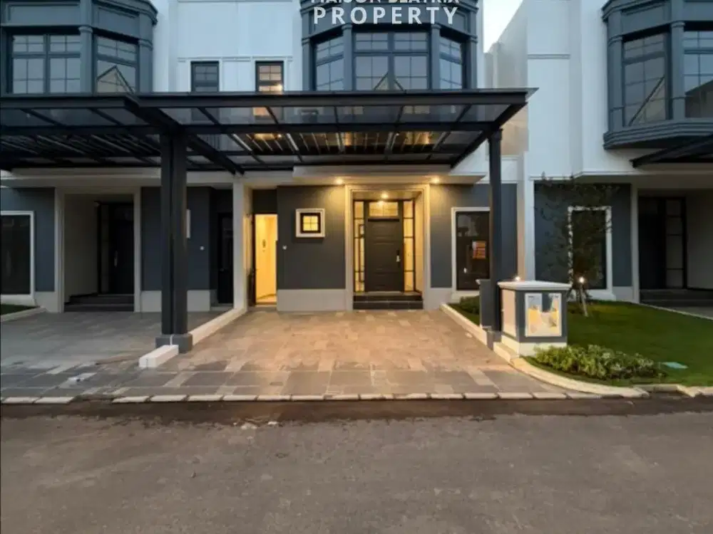 RUMAH BARU 3 LANTAI DI CLUSTER LOUISE, GADING SERPONG - TANGERANG