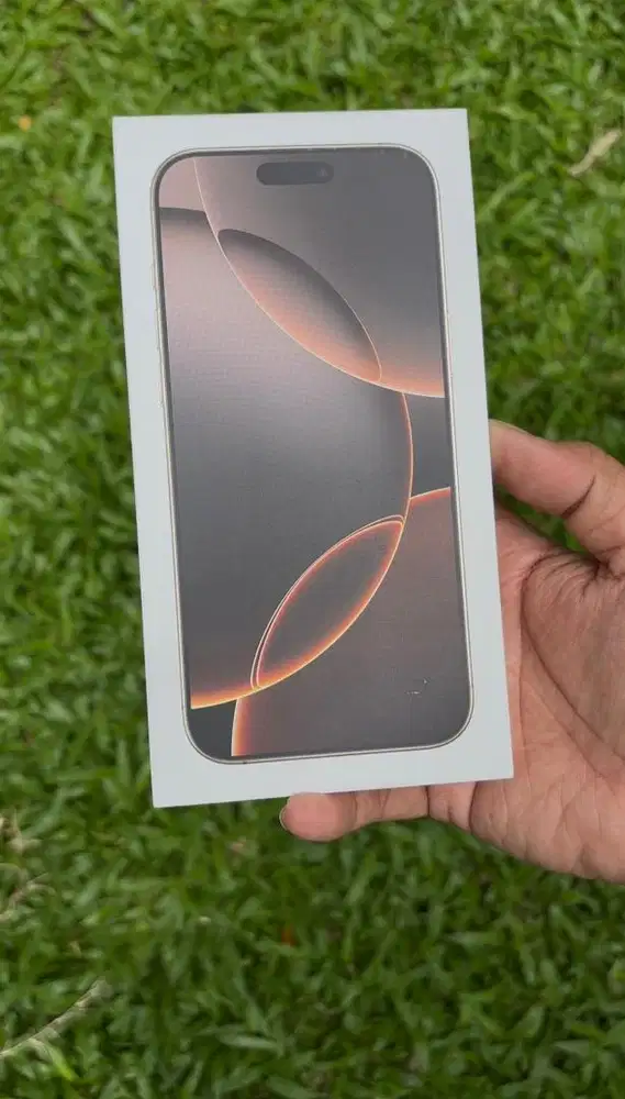 IPHONE 16 PRO MAX NEW GARANSI IBOX