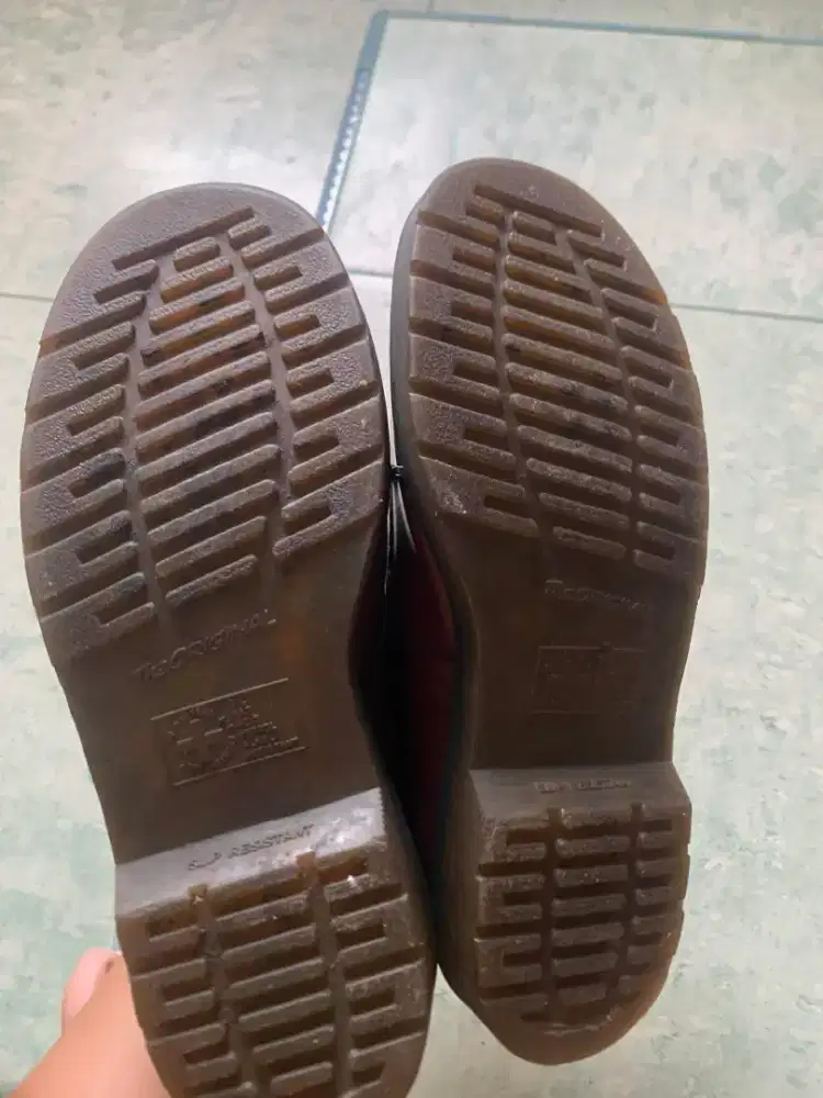 Dr.martens original steel toe maroon