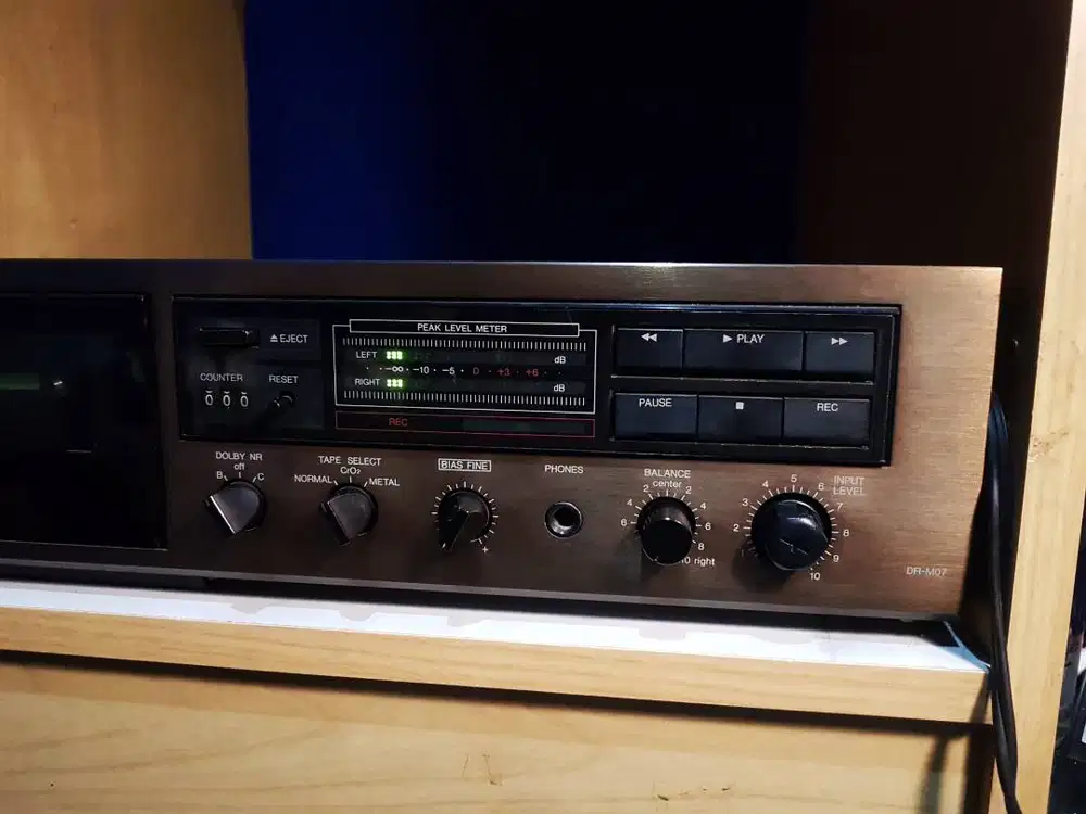 Denon DR-M07 Japan Stereo Cassette Deck - Tape Kaset Deck