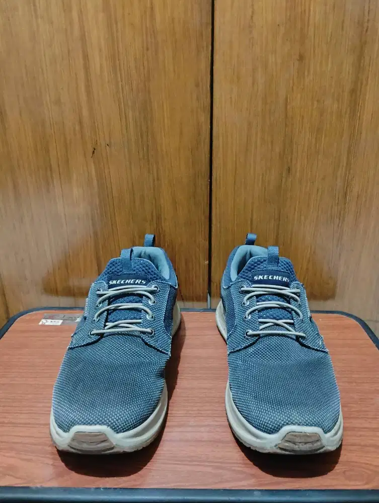 Sepatu Skechers Fletch Sneakers Blue no.45
