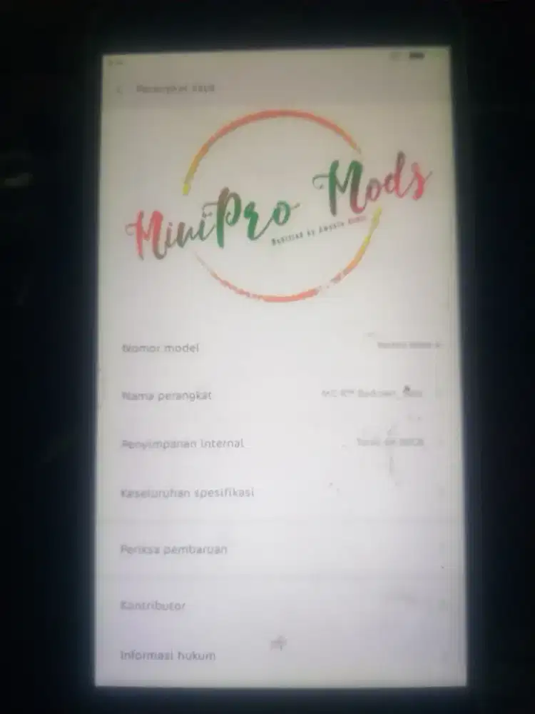 redmi note 4 mediatek (nikel)