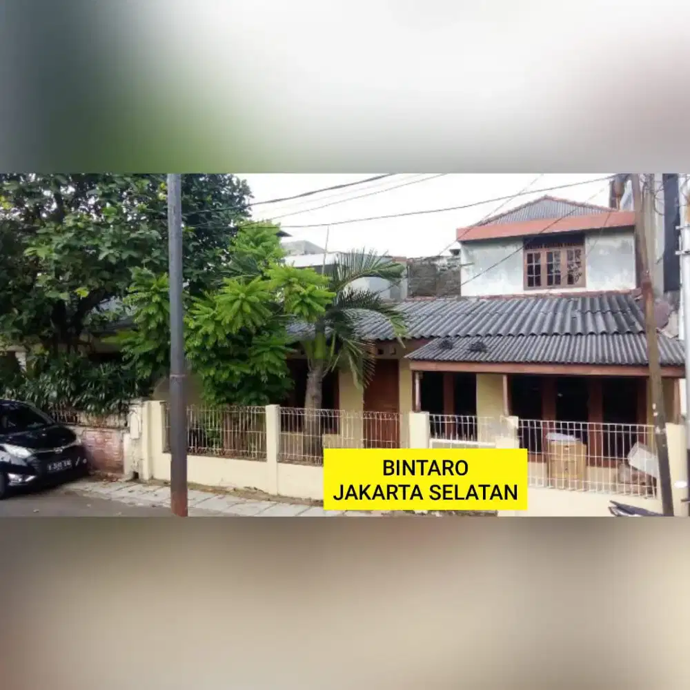 DIJUAL RUMAH DI BINTARO DKT TANAH KUSIR PALMERAH SLIPI JELAMBAR