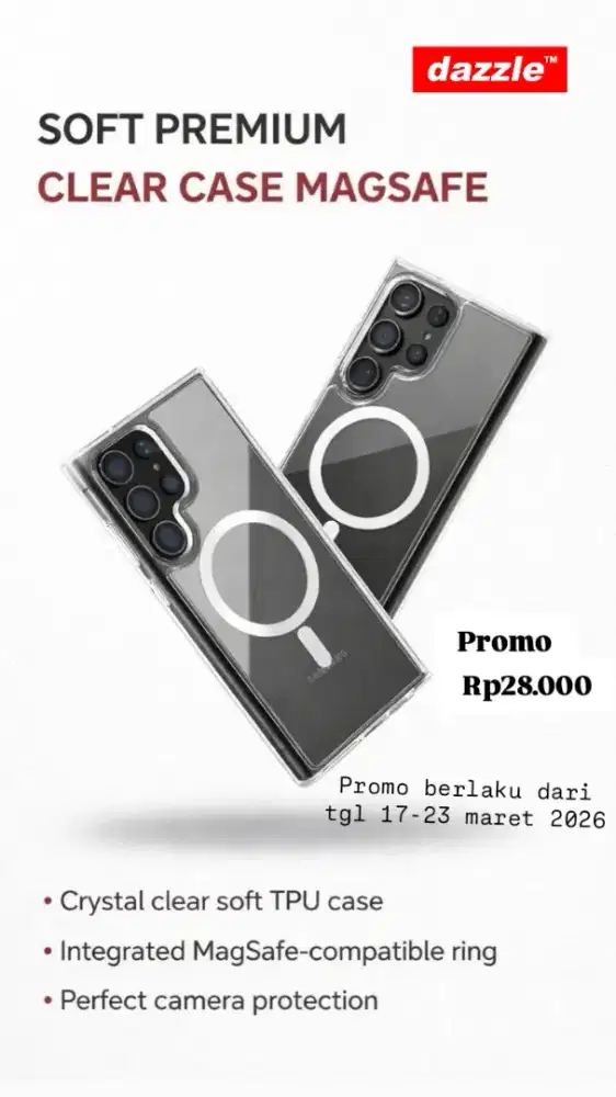 Soft Premium Clear Case Magsafe