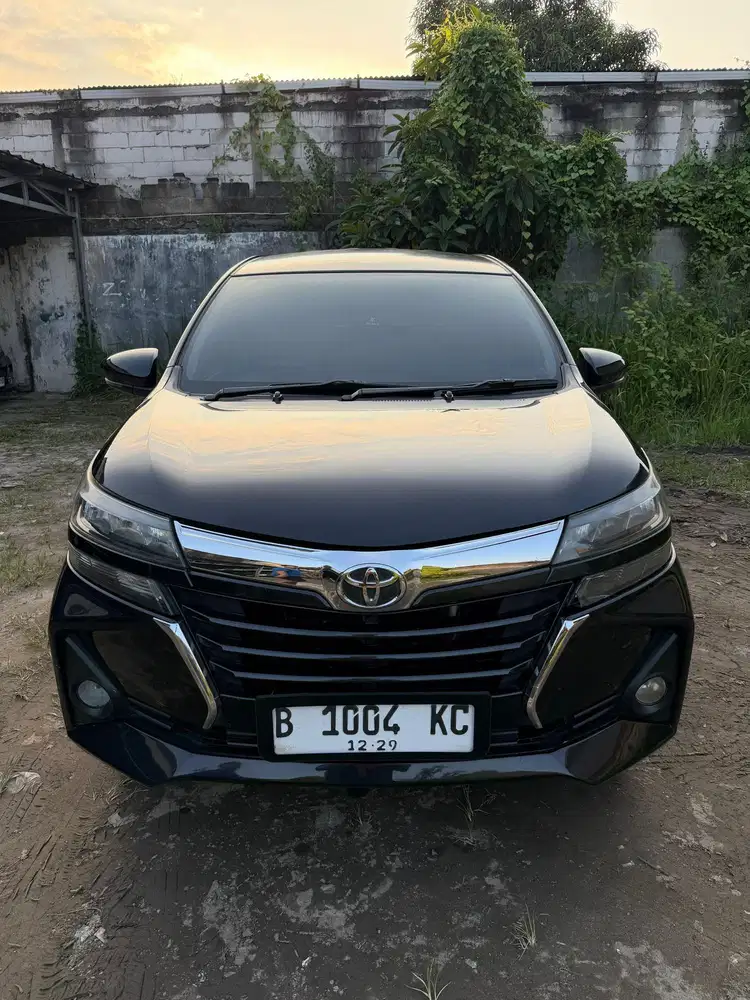 Avanza G Mt manual 2019 hitam km low