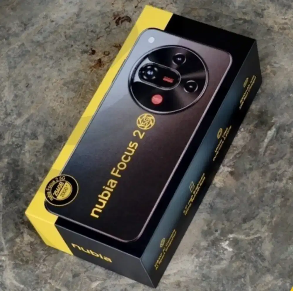 Nubia Focus 2 5G 8GB+256GB BNIB Garansi Resmi Indonesia